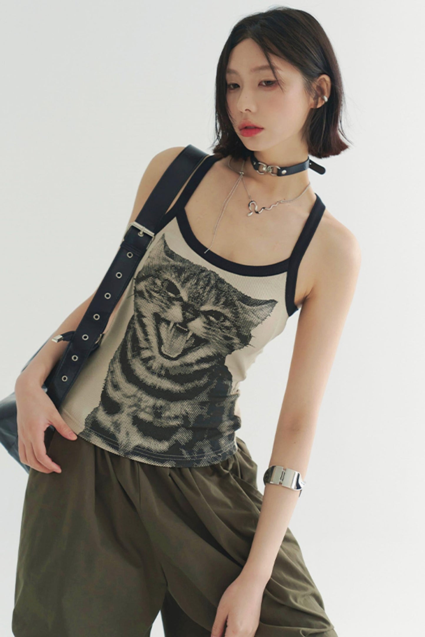 Minimalistisches Camisole Slim Cat
