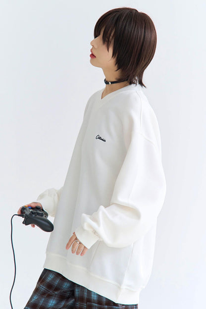 カジュアルレタープルオーバーパッチ