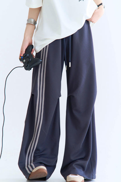 クラッシュレッグパンツ ワイドカラー