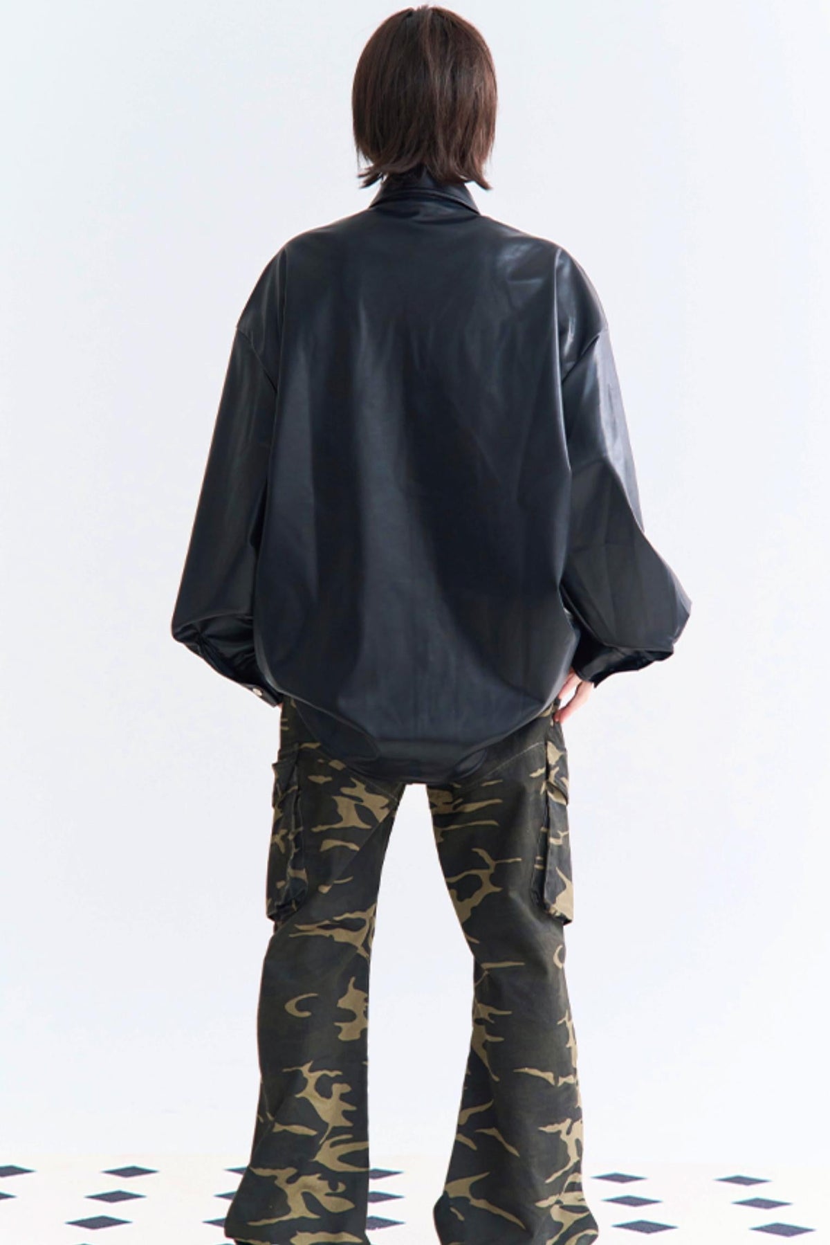 Tops Vintage Style PU