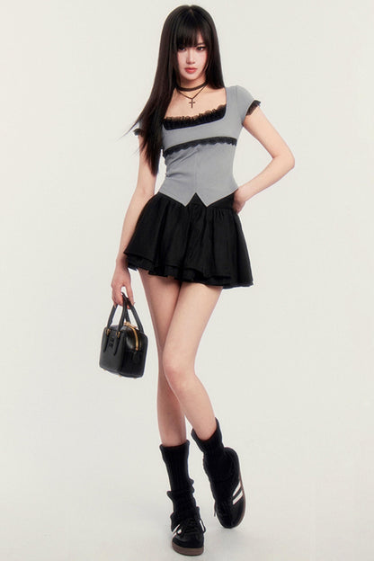 スカートリリーケーキフレンチ