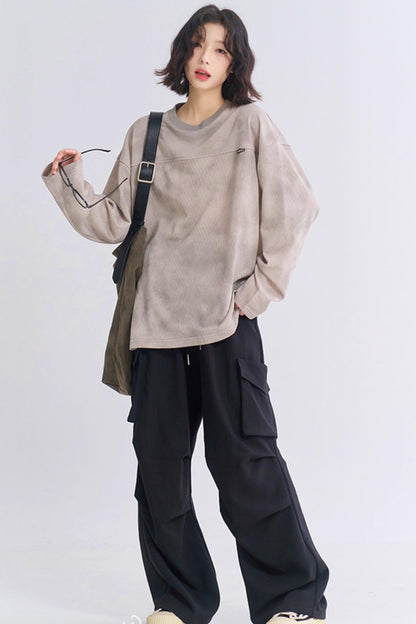 ロングフィットスリーブルーズTシャツ