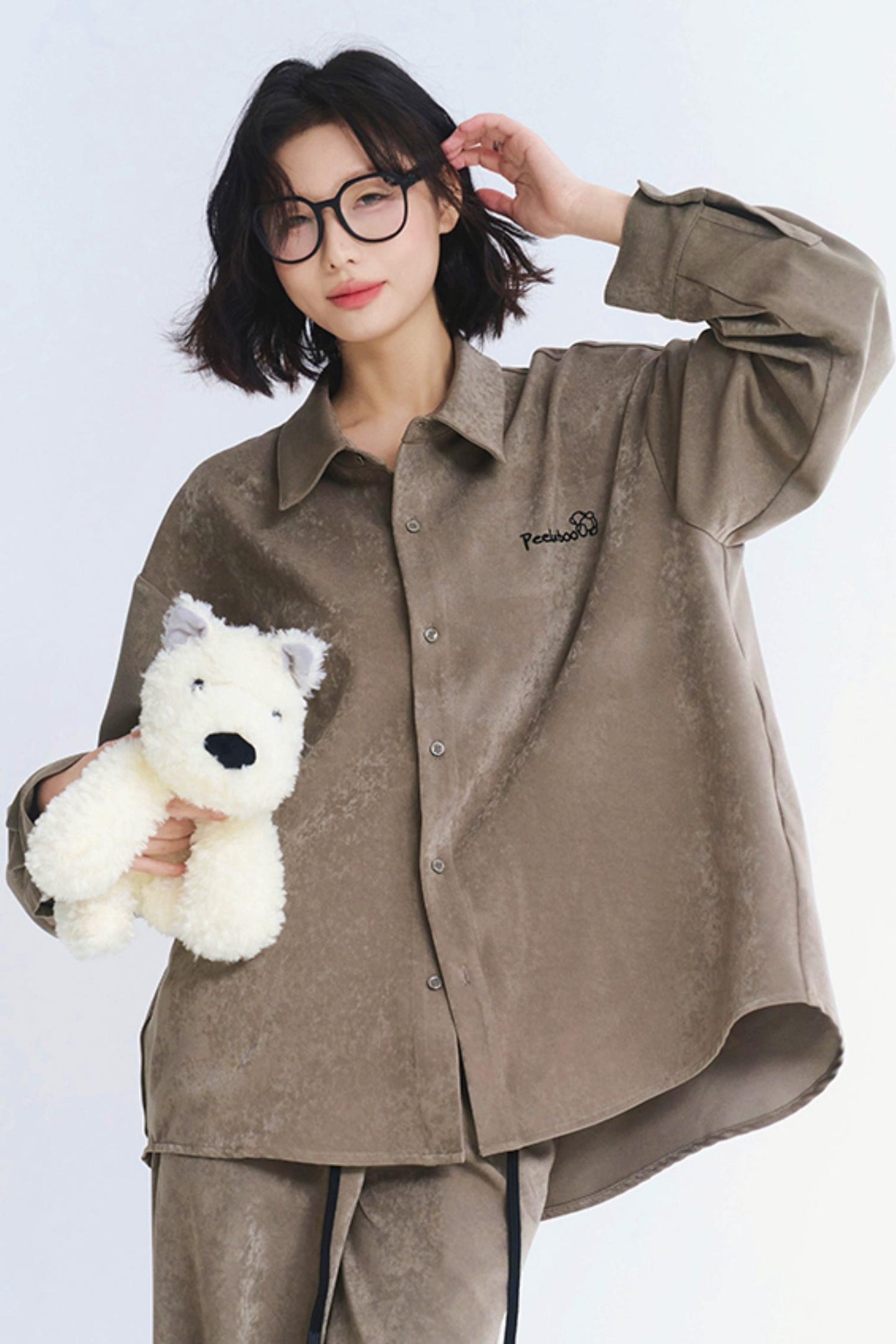 セットアップシャツ ミューズパンツ グラビティ＆リラックス