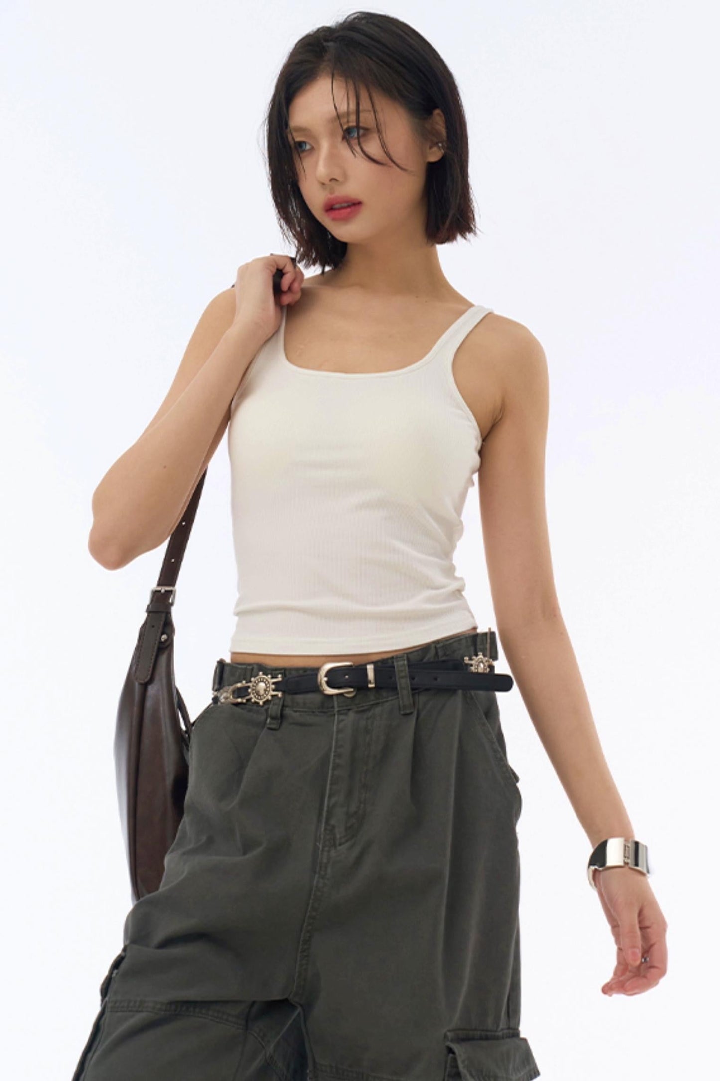 Stretch Top Tank Slim-cut