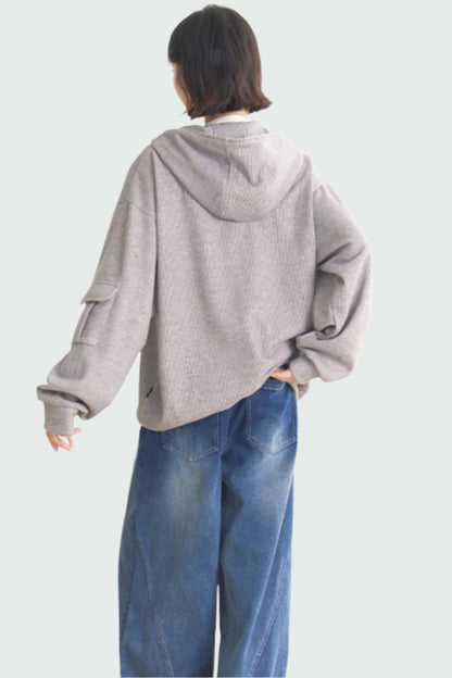 Unisex Frühlingsmuseum Kapuzenjacke 2025 Kollektion - Cardigan Gravity