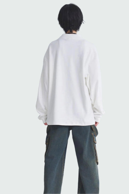 Women's Warm Turtle T-Shirt Gravity Fall/Winter Model Half Fleece Museum