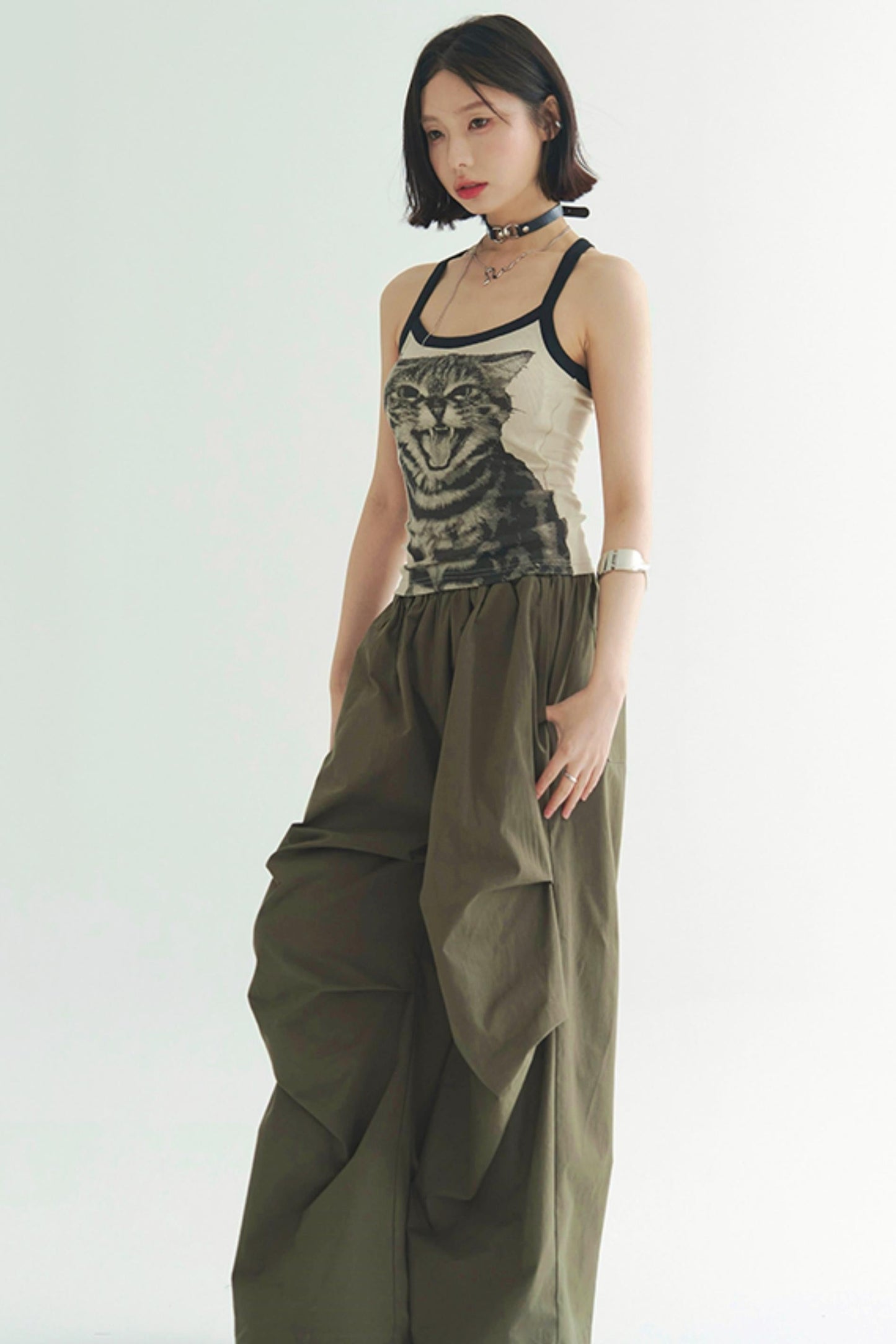 Minimalistisches Camisole Slim Cat