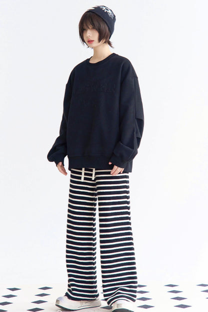 Sweatshirt Crew Applique