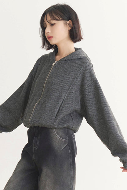 ジャケット グラビティ ソリッドモデル ミュージアム 多用途 ショート 春/秋 カラー レディース ウール - トップス フード付き