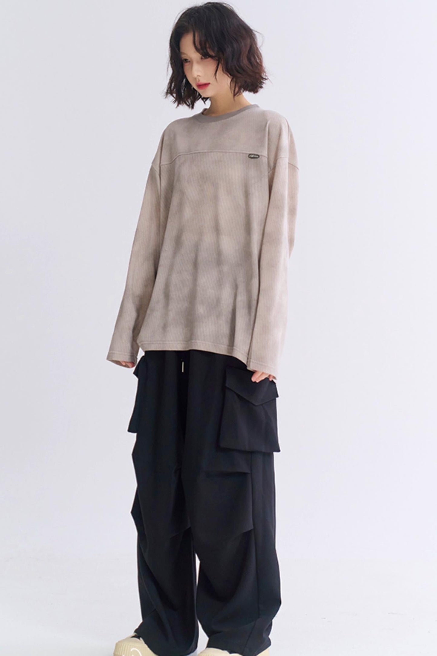 ロングフィットスリーブルーズTシャツ