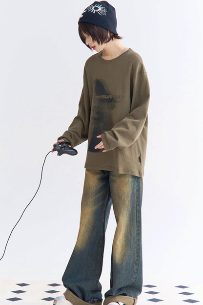 ネックベーシックTシャツラウンド