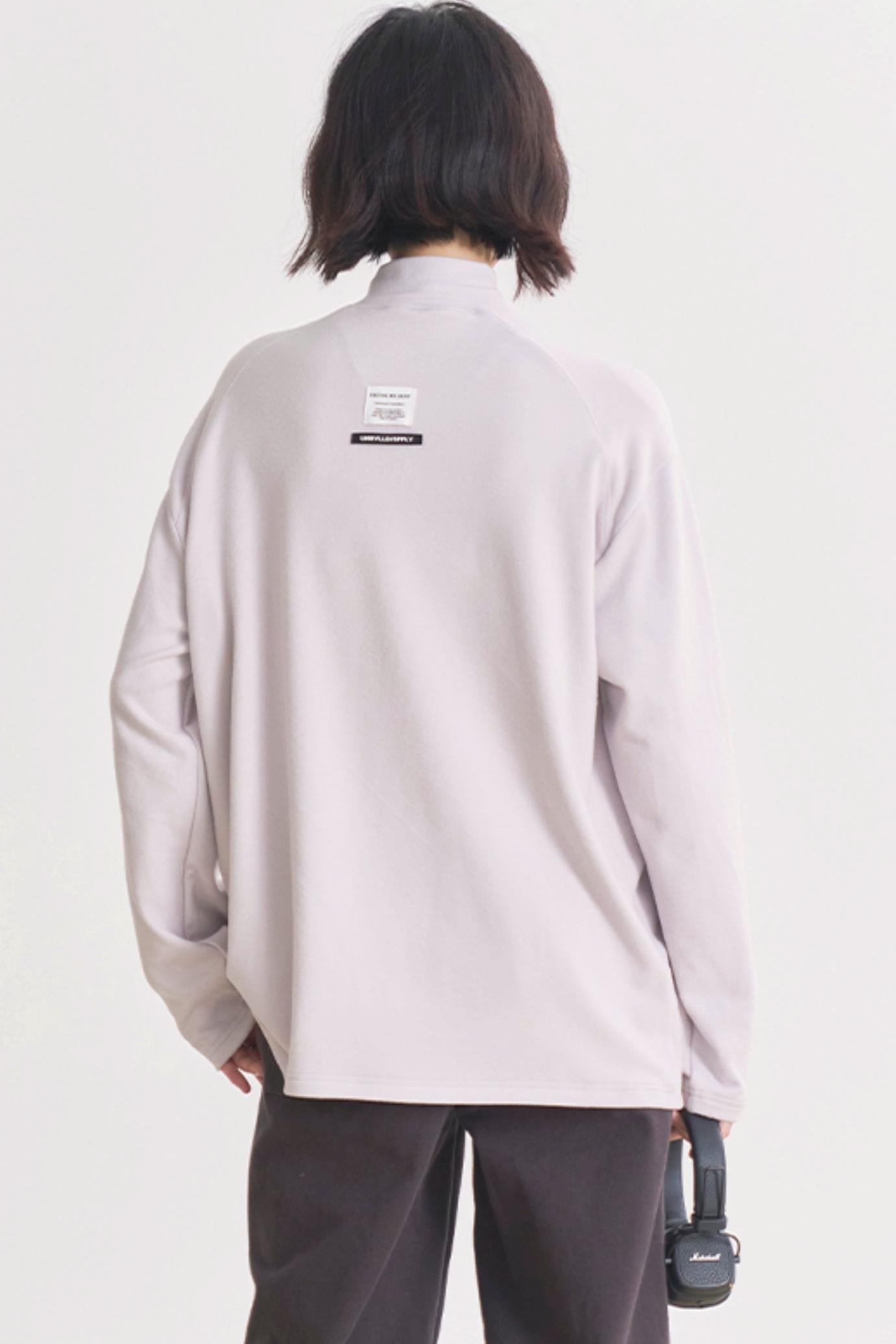 グラビティミュージアム フラワータートルネック ルーズ レディースモデル 春/秋 Tシャツ