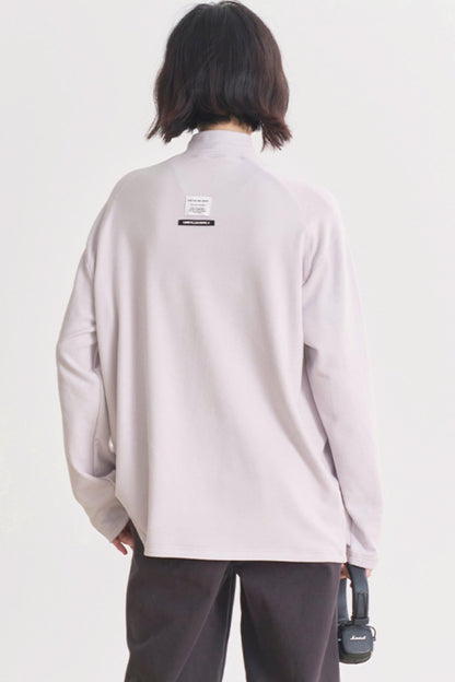 グラビティミュージアム フラワータートルネック ルーズ レディースモデル 春/秋 Tシャツ