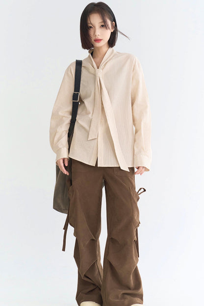 work Casual pants multi-pocket