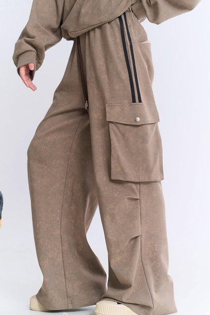 パンツ スウェットシャツ カーゴセットアップと