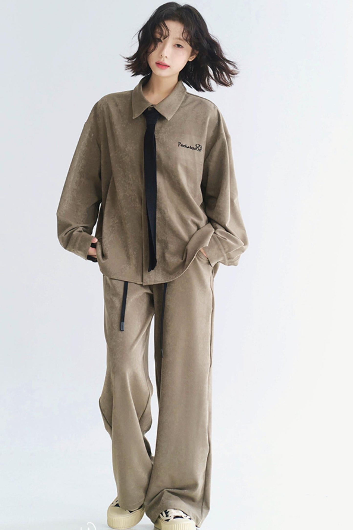 セットアップシャツ ミューズパンツ グラビティ＆リラックス