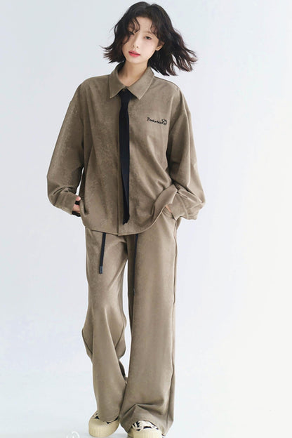 セットアップシャツ ミューズパンツ グラビティ＆リラックス