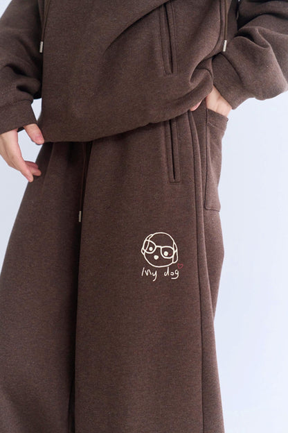 Setup Casual Hoodie Sportswear mit