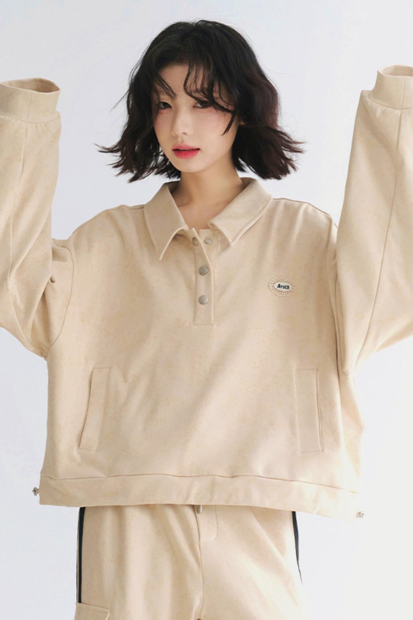 パンツ スウェットシャツ カーゴセットアップと