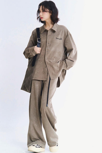 セットアップシャツ ミューズパンツ グラビティ＆リラックス