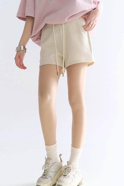 Shorts mit hoher Taille