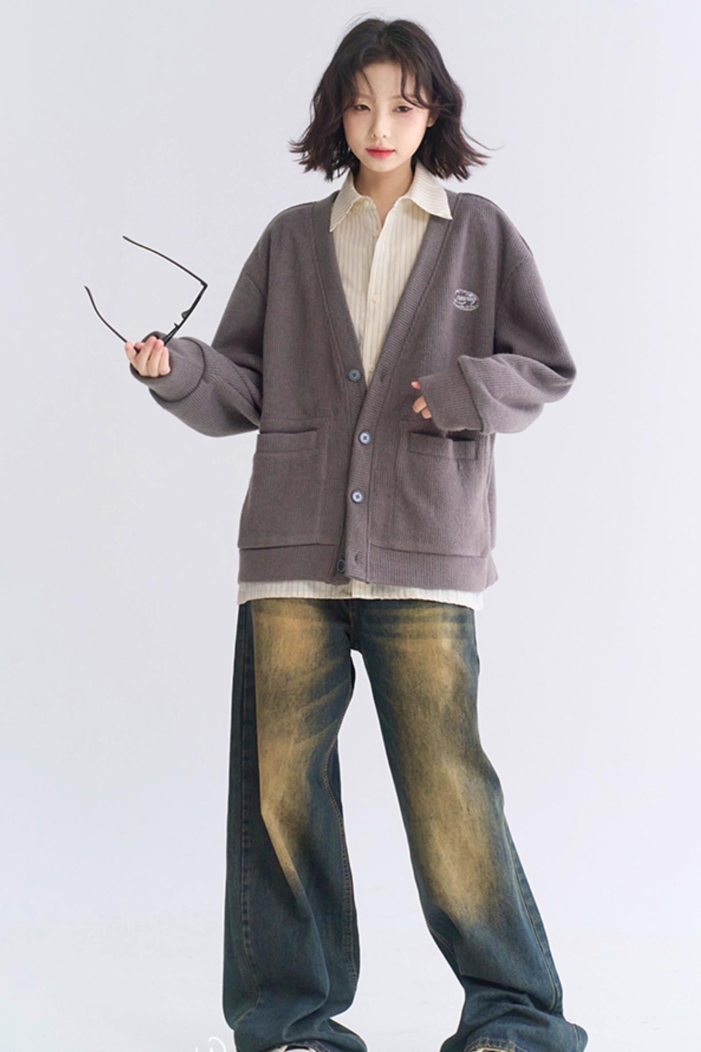 ウォッシュドリラックスフィットジーンズ