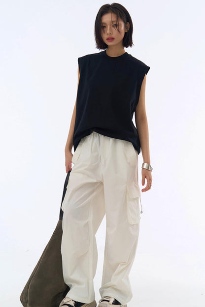 ユニセックスタンクトップ マッスル サマー