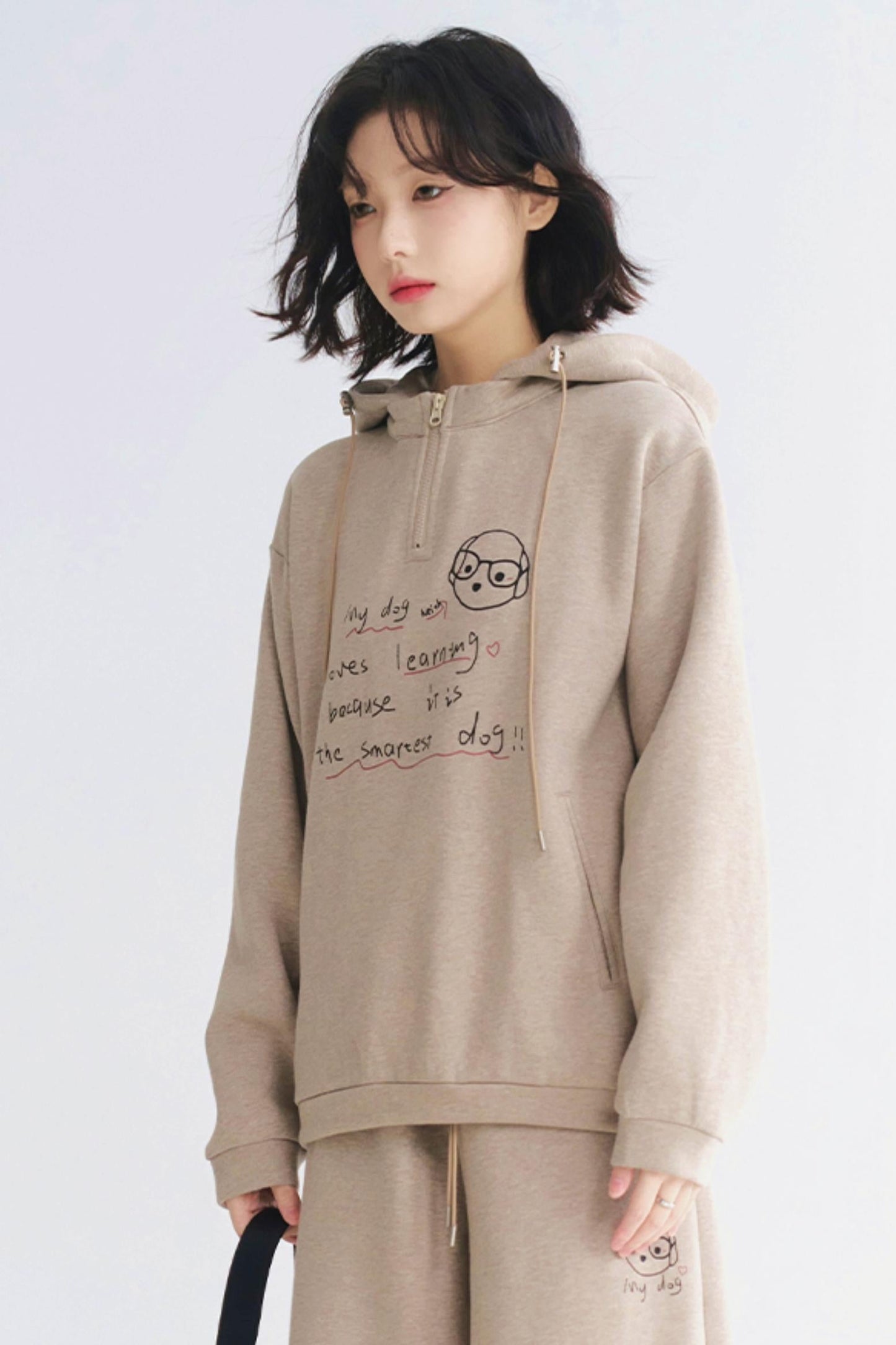 Setup Casual Hoodie Sportswear mit