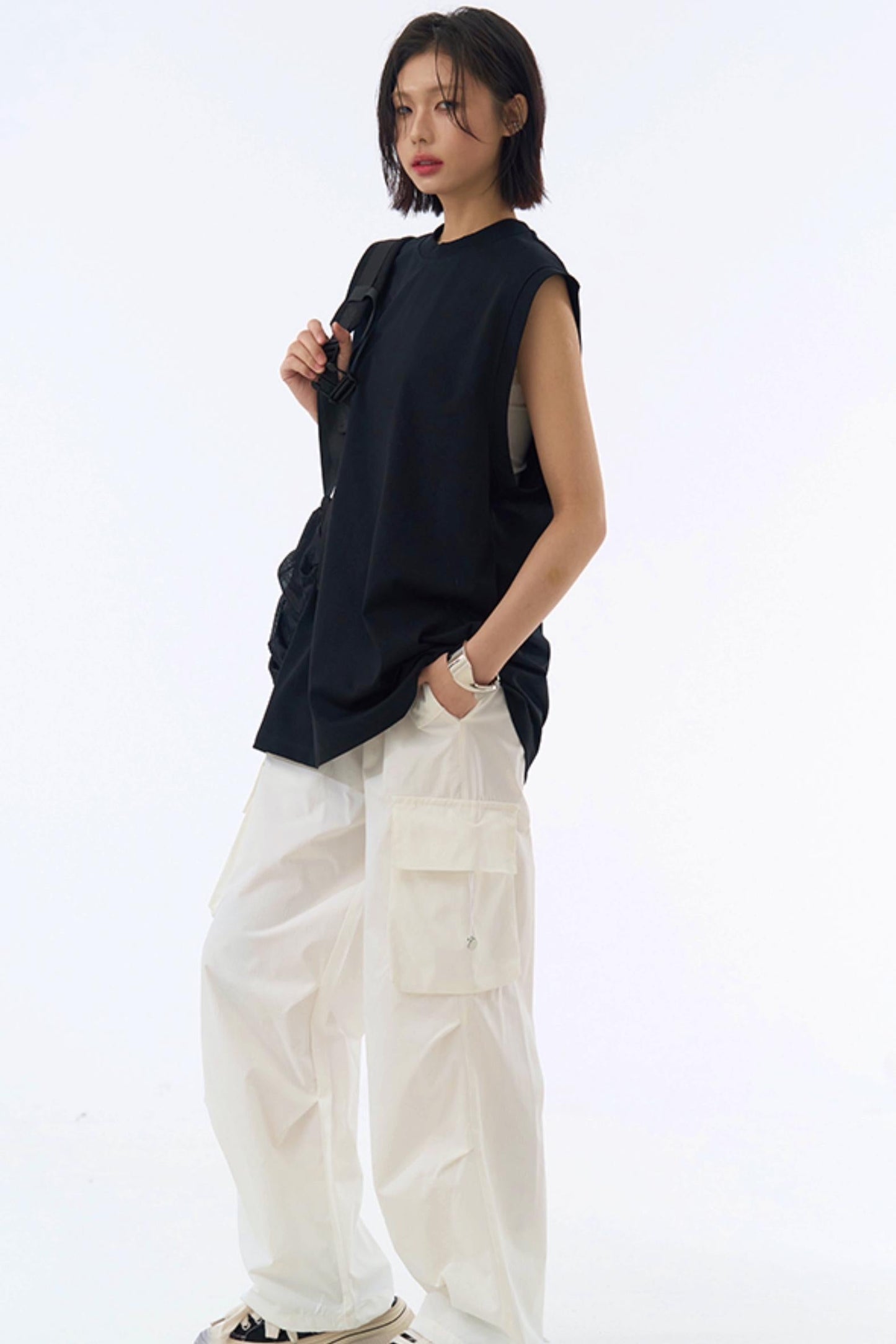 ユニセックスタンクトップ マッスル サマー