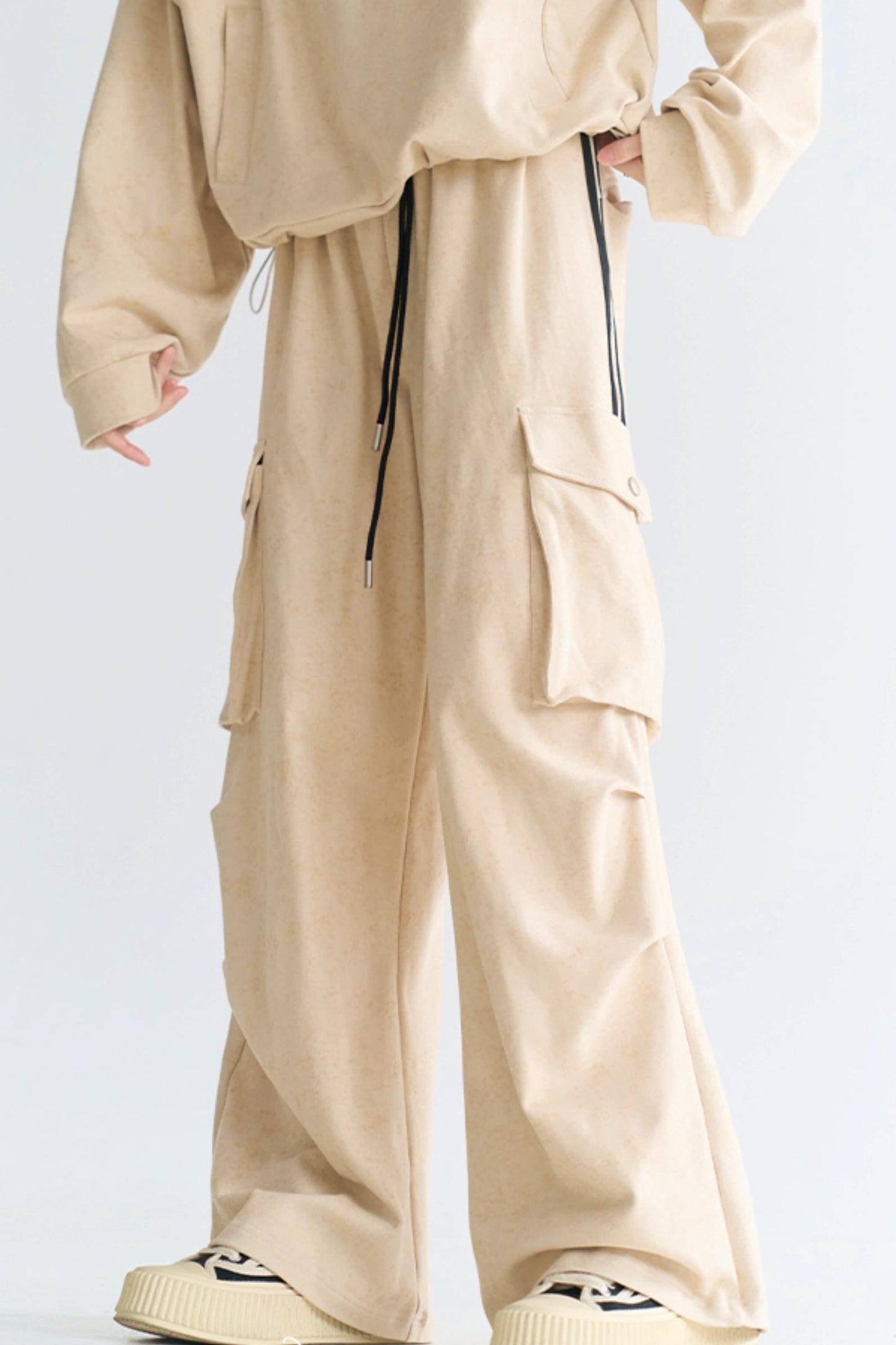 パンツ スウェットシャツ カーゴセットアップと