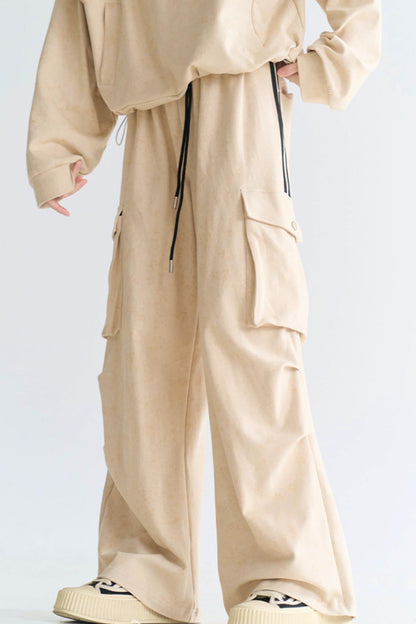 パンツ スウェットシャツ カーゴセットアップと