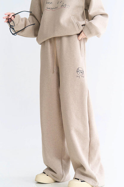 Setup Casual Hoodie Sportswear mit