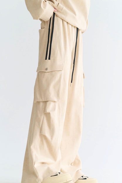 パンツ スウェットシャツ カーゴセットアップと