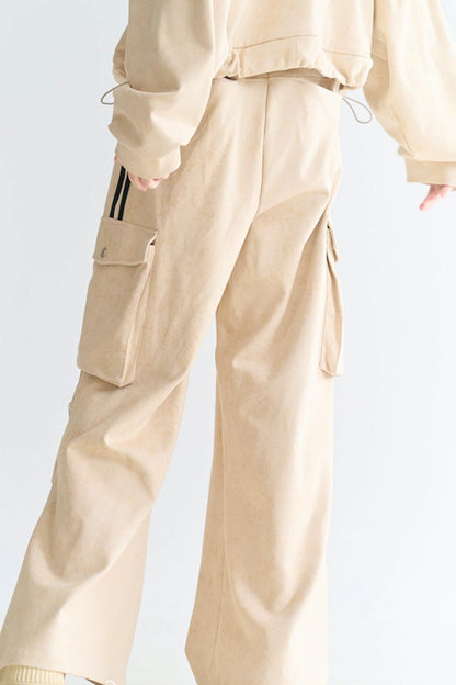 パンツ スウェットシャツ カーゴセットアップと