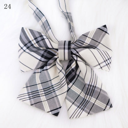 JK Bow Tie Plaid 30 Uniform Options Pattern