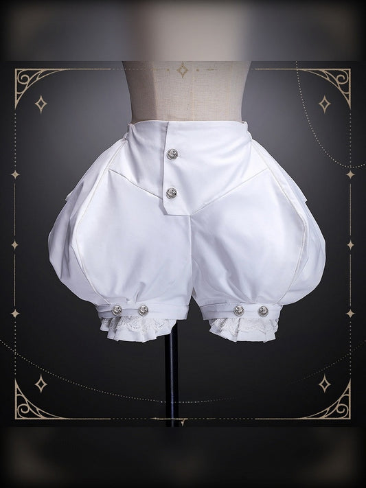 White Ouji Bloomers - Golden Koi Forest