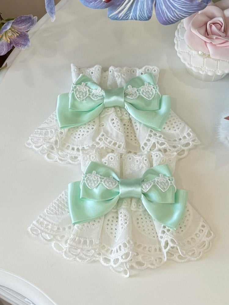 Cuffs Wrist Design 8 Strawberry Color Bowknot Options