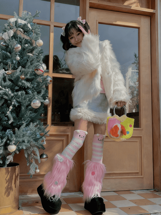 Pattern 2 Striped Color Options Stockings