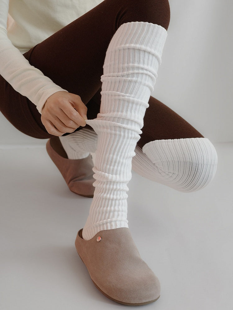 Warmers Ribbed Slouchy Leg Knit