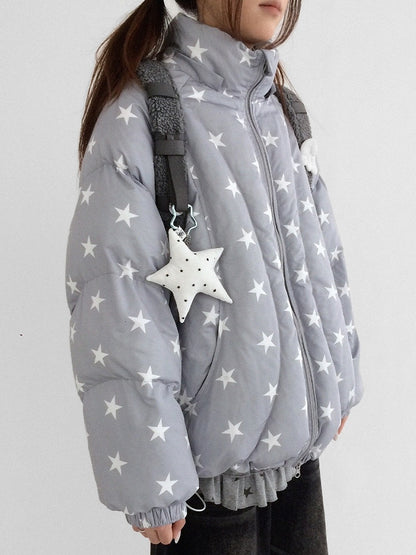Veste Grise à Capuche Quotidienne - Kawaii avec Capuche Amovible
