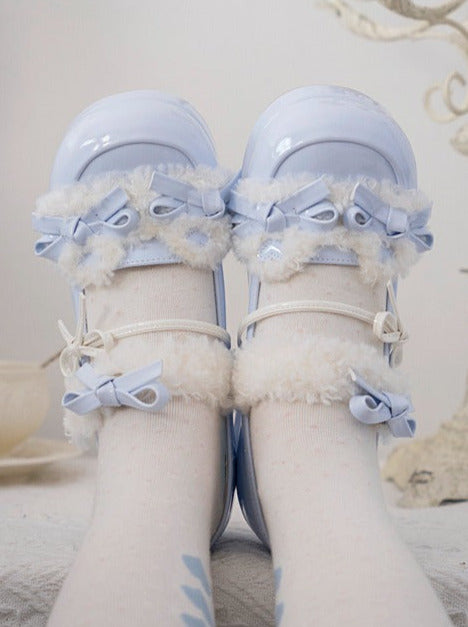 Original Lolita Shoes Round Ribbon Toe