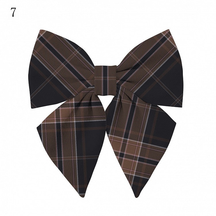 JK Bow Tie Plaid 30 Uniform Options Pattern