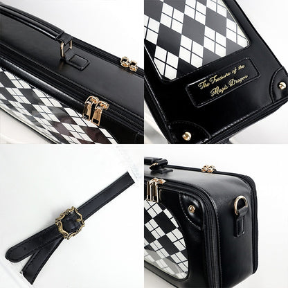 Crossbody – als Maßstab 1/4 BJD Tasche Black Wear Doll