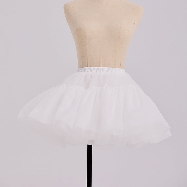 White 35cm Lolita Puffy Petticoat