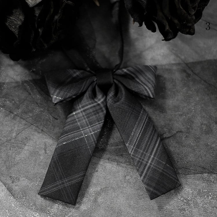 ボウJK 30オプションタイチェック柄ユニフォームパターン