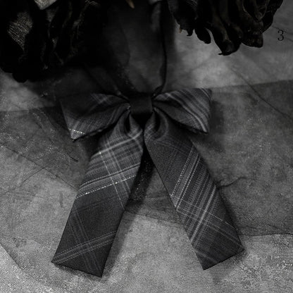 ボウJK 30オプションタイチェック柄ユニフォームパターン