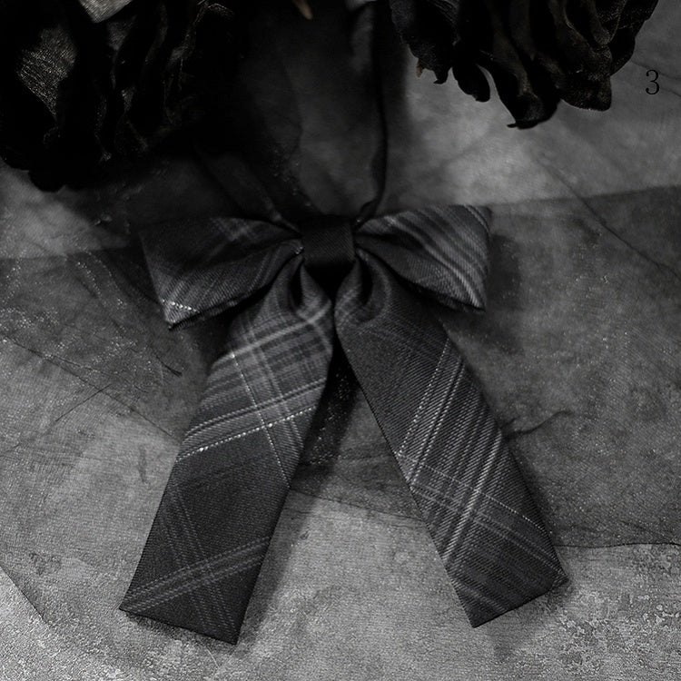 JK Bow Tie Plaid 30 Uniform Options Pattern