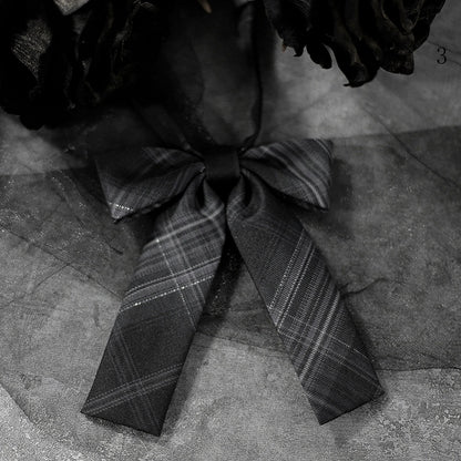 JK Bow Tie Plaid 30 Uniform Options Pattern