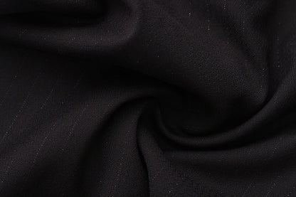 Silver Black and Buttons Chains Ouji Lolita High Waist Pants Decorative with