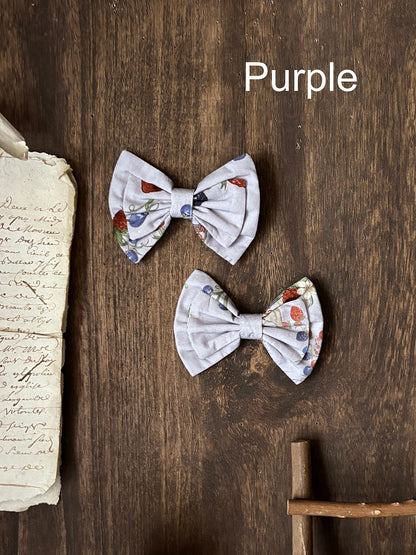 Berry-Themed Hair Accessory in Four Summer Colors - Zoncel